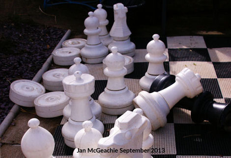 Yorkshire Waterways Museum - chess set