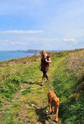 pembrokeshire coast dog walking