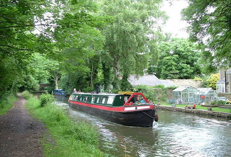 Wooden Canal Boat Society - Hazel at Kerridge, Macclesfield Canal