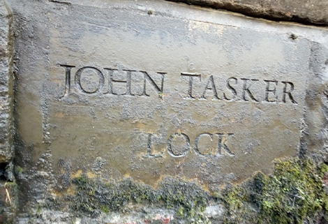 John Tasker lock inscription
