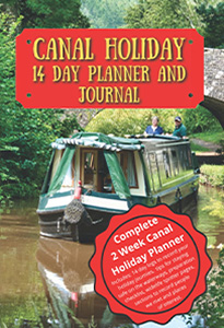 canal holiday 14 day planner and journal