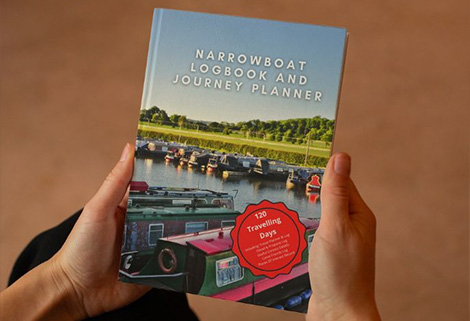 naroowboat log book and journey planner cover