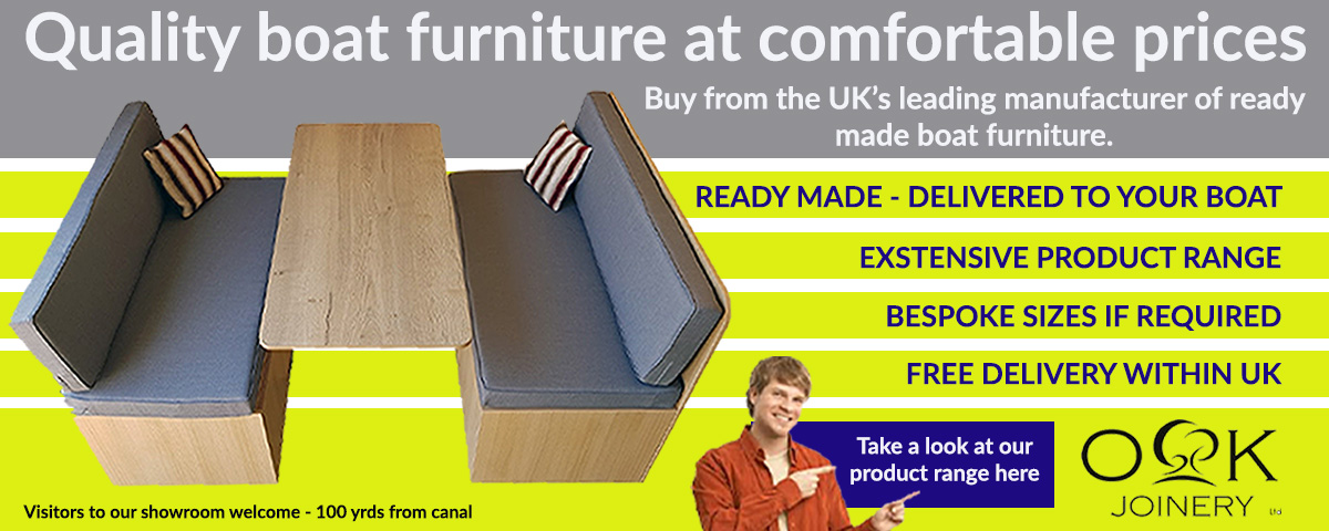 narrowboat furniture by OK Joinery