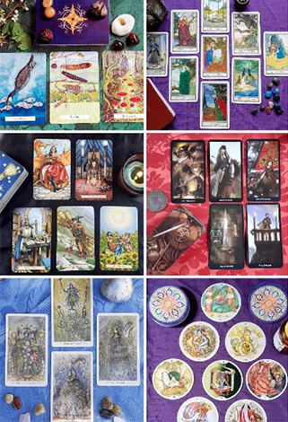 a selection of Tarot Cards
