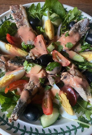 summer sardine salad