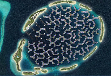 The Maldives Floating City Complex
