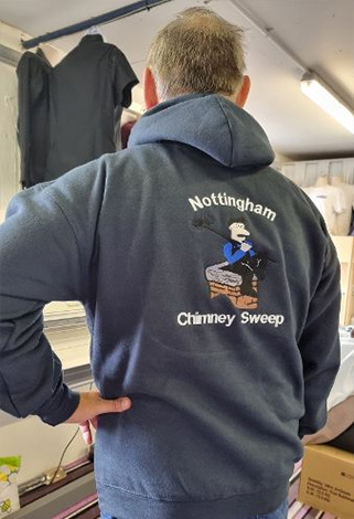 chimney sweep embroidered hoodie