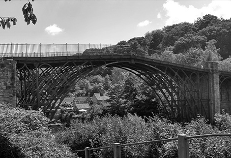 The Iron Bridge at Ironbridge, Shropshire