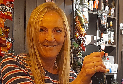 Debbie - a landlady who likes to pull her own pints