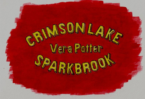 cover of Crimson Lake 'Vee' book