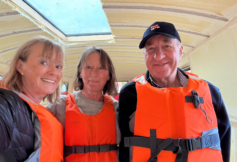 people wearing lifejackets