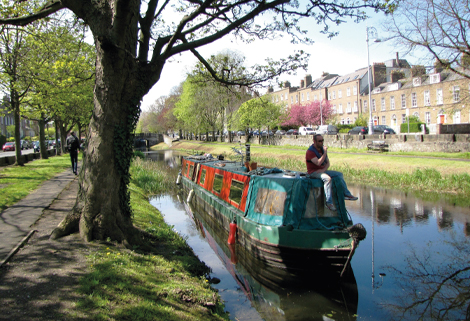 narrowboat
