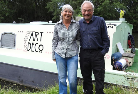 Art Deco crew Joyce and David Neil