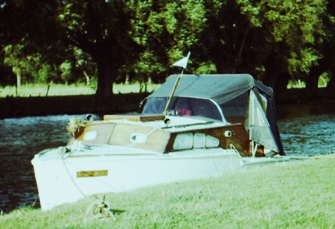 moored cruiser