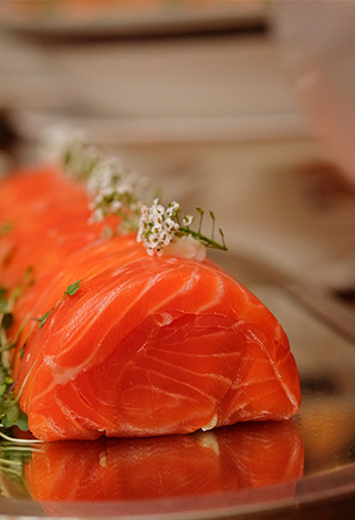 smoke salmon terrine