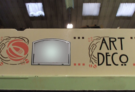 art deco boat graphics