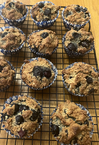 blueberry muffins