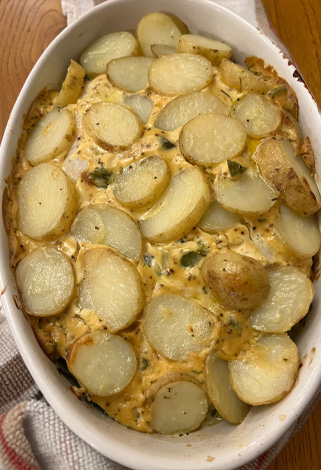 miso mustard fish pie