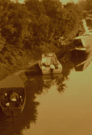 moored boats